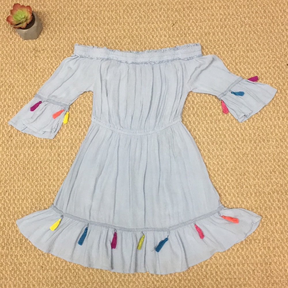 Off the shoulder dress